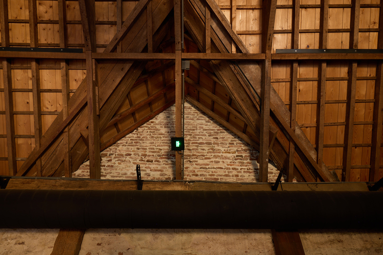 Zoldering voormalig hooihuis Slotweg 42